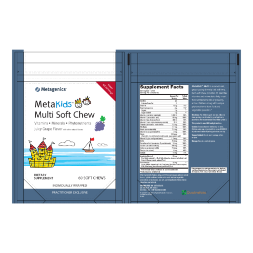 MetaKids Multi Soft Chew Label 1