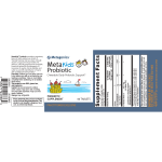 MetaKids Probiotic Label